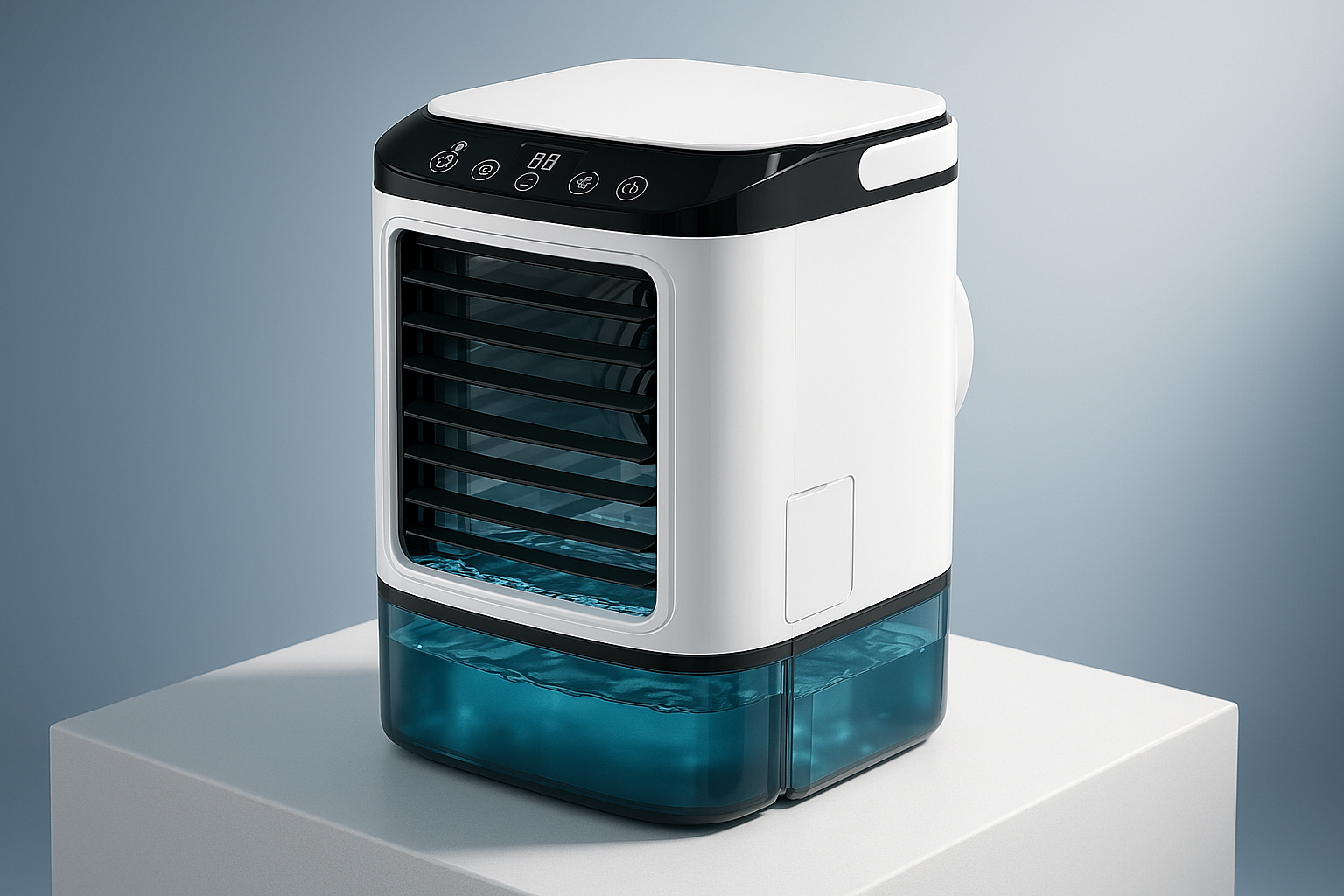 Climatiseur portable sur estrade