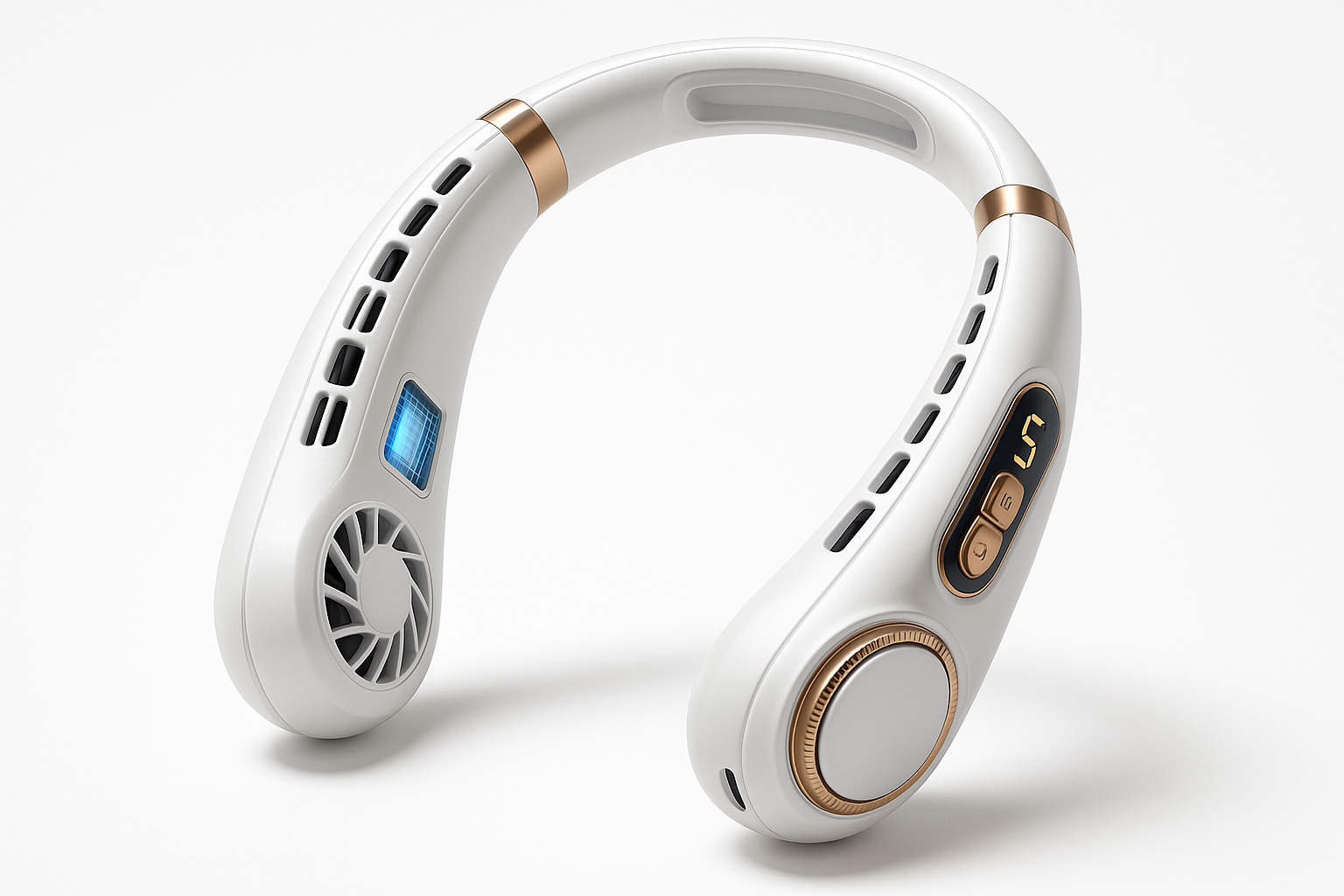 Ventilateur portable blanc